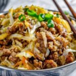 Air Fryer Delight: Savory “Egg Roll in a Bowl” with a Crispy Twist