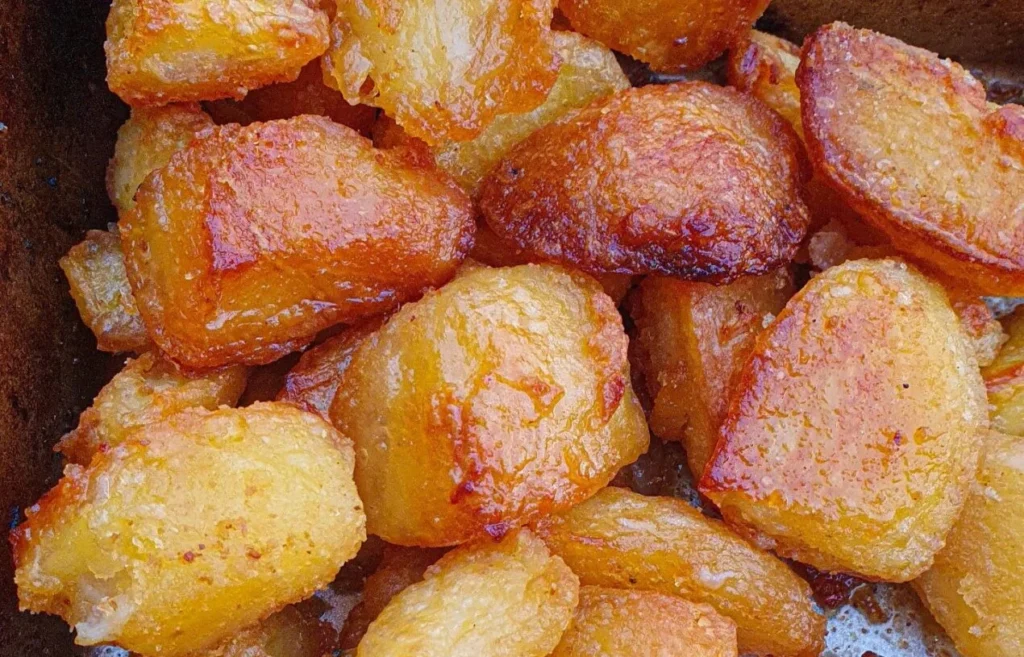 AIR FRYER ROAST POTATOES