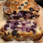 Home Made Blueberry Lemon Loaf
