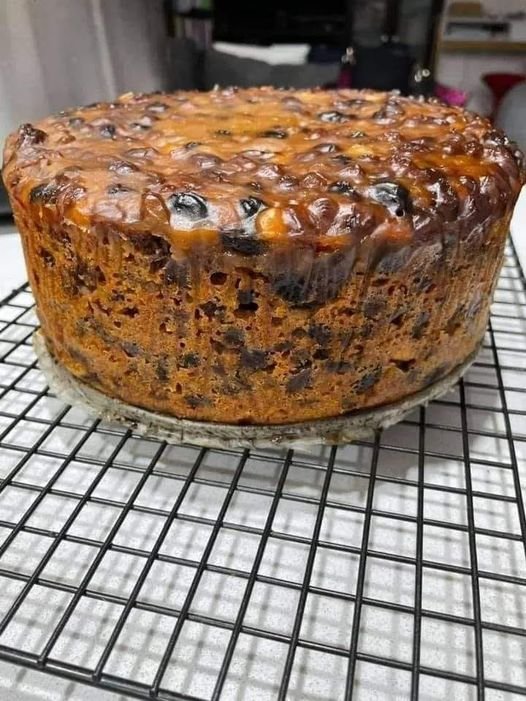 Air Fryer Fruit Cake Recipe