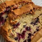 Air-fryer Lemon Blueberry Loaf
