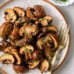 EASY AIR FRYER MUSHROOMS
