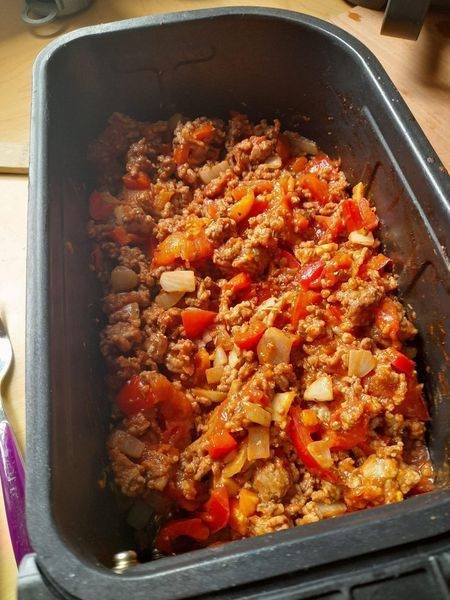Air Fryer Bolognese