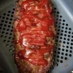 Classic Air Fryer Meatloaf with Sweet Potato Side