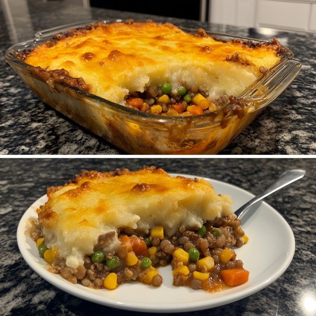 Vegan Lentil Shephards Pie