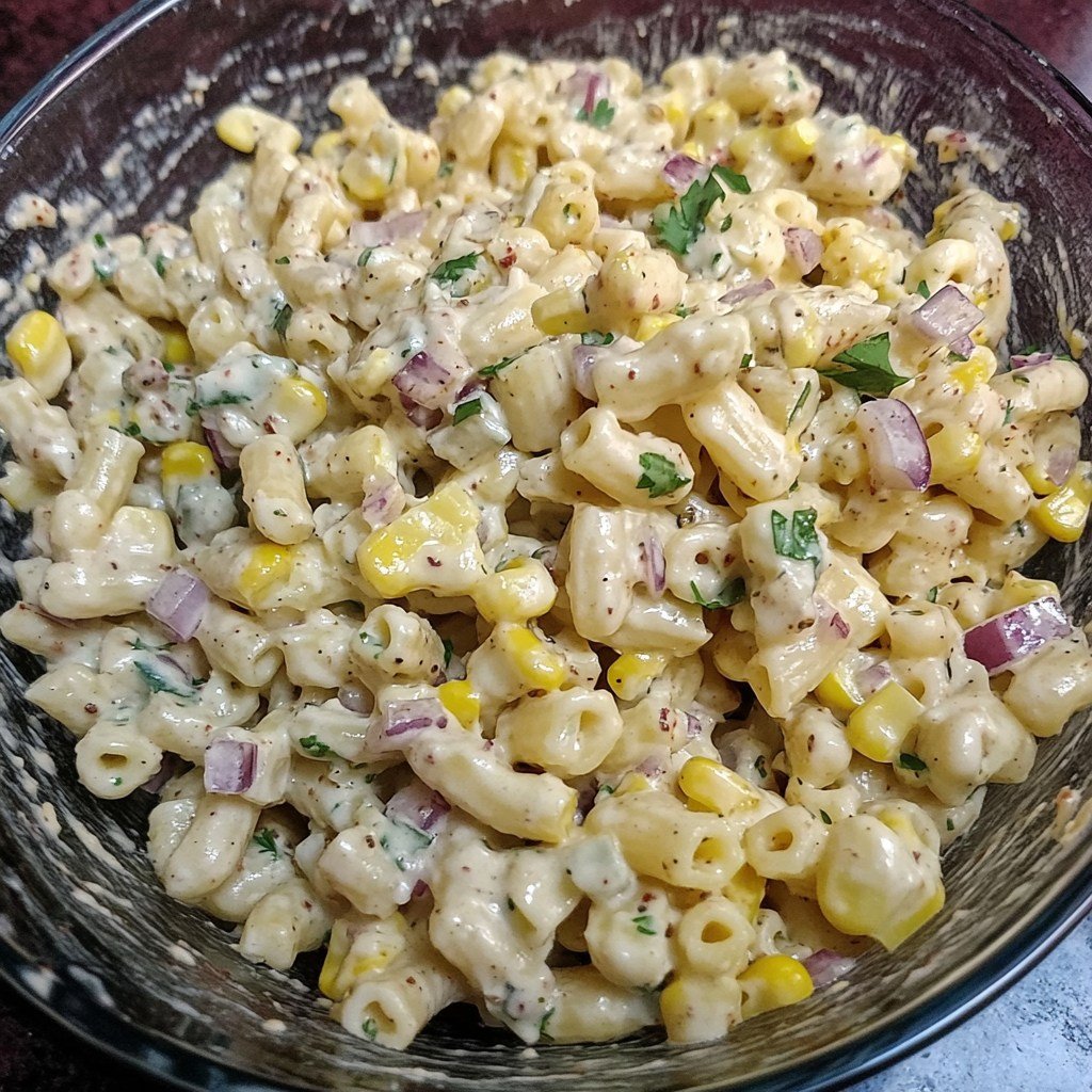 Elote Pasta Salad Recipe