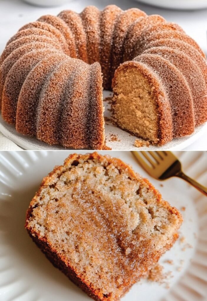 Vegan Apple Cider Donut Cake recipe!