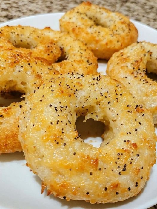 Garlic Parmesan Bagels 