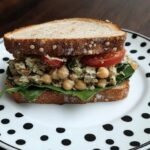 Vegan Chickpea salad sandwich for the win!