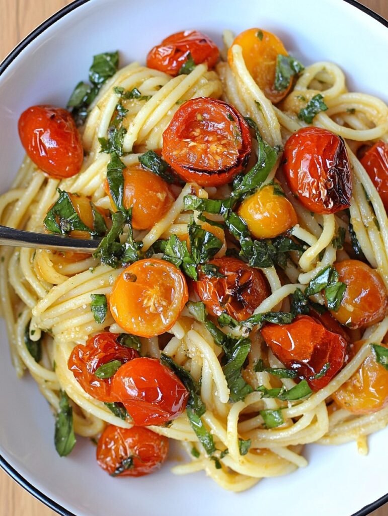 Vegan Roasted Tomato Pasta