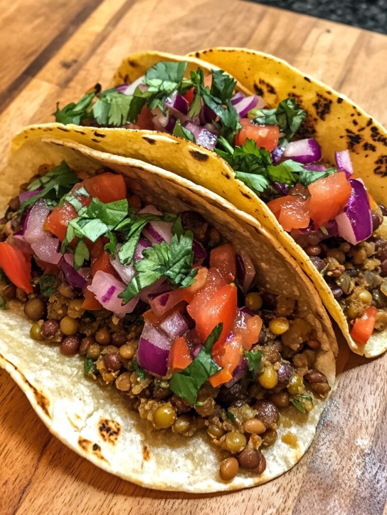 Vegan Lentil Tacos