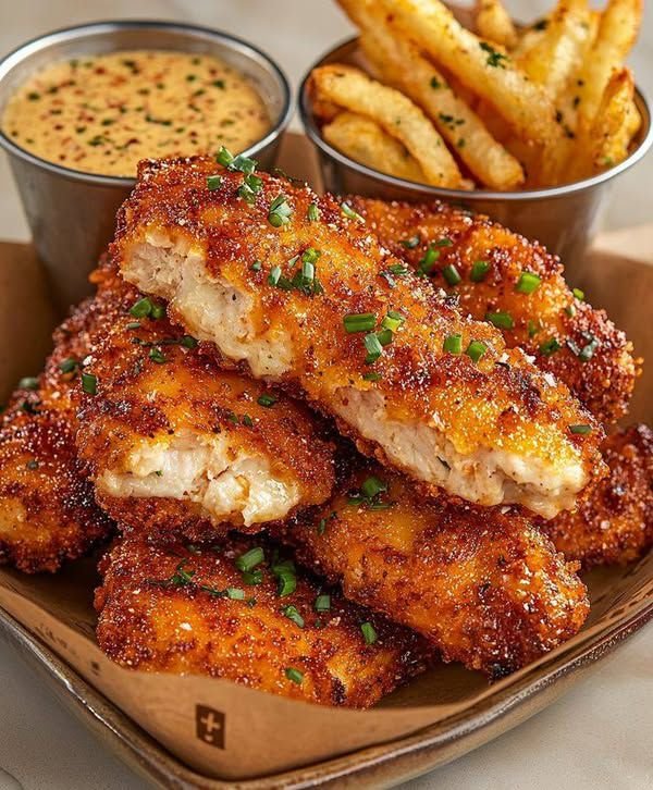 Air Fryer Crack Chicken Tenders