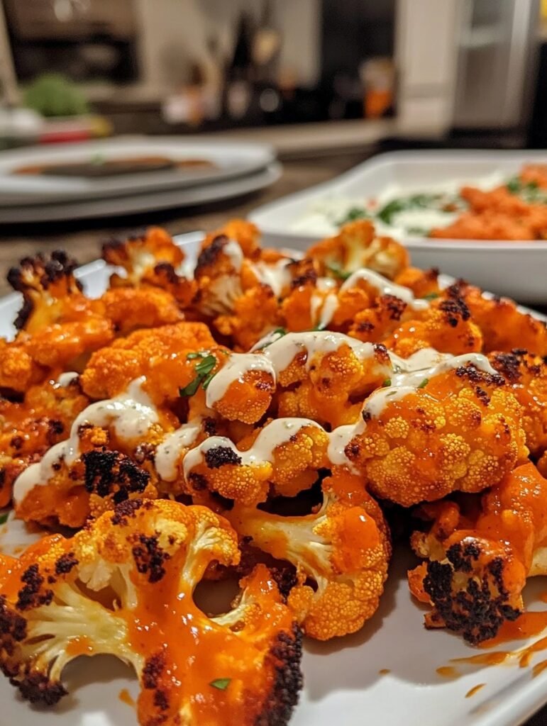 Vegan Buffalo Cauliflower