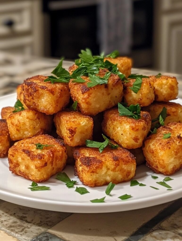 Vegan Cauliflower Tater Tots