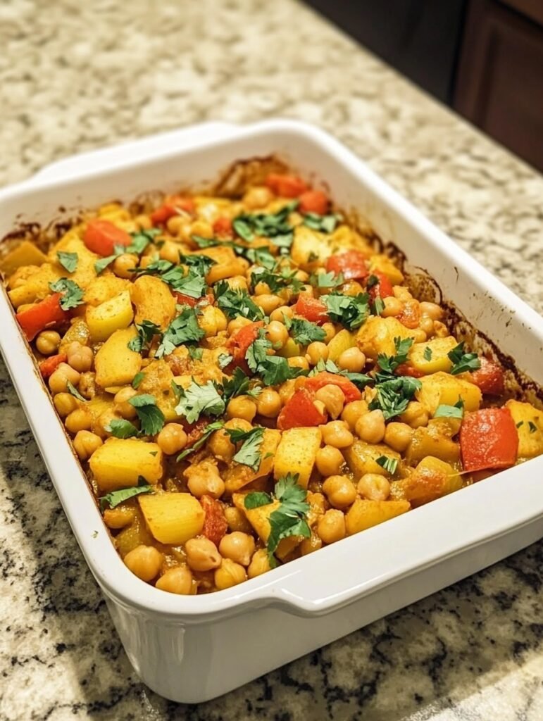 Chickpea and Vegetable Casserole