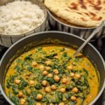 Creamy Chickpea & Spinach Curry