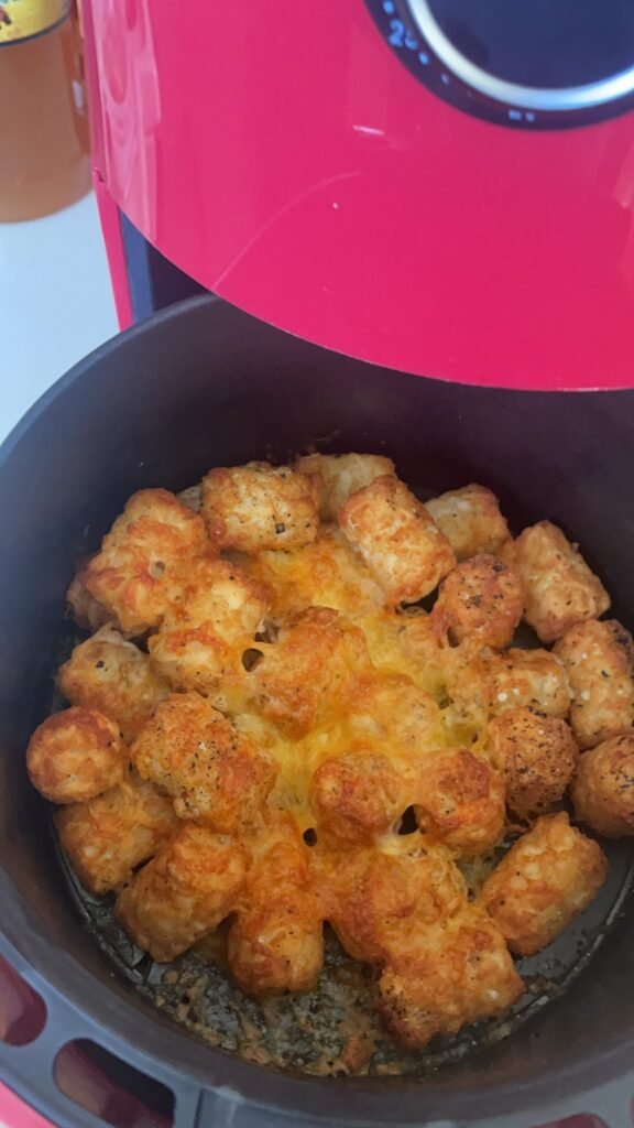 Air-Fried Cheddar Tater Tots