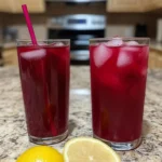 Vegan Blackberry Basil Lemonade