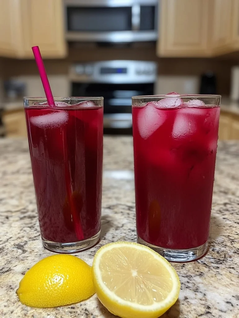 Vegan Blackberry Basil Lemonade