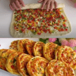 Air Fryer Veggie Pinwheels