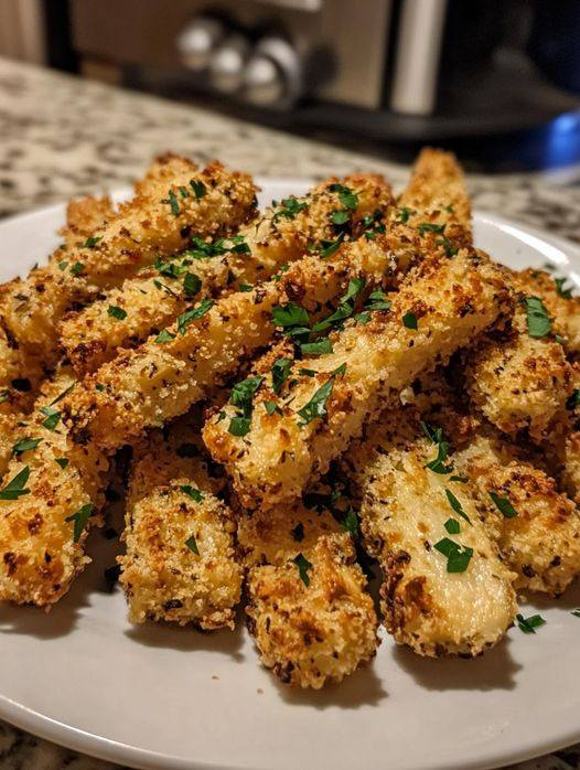 Crispy Air Fryer Zucchini Fries