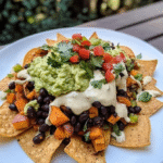 Loaded Vegan Nachos, hands down my favorite meal.