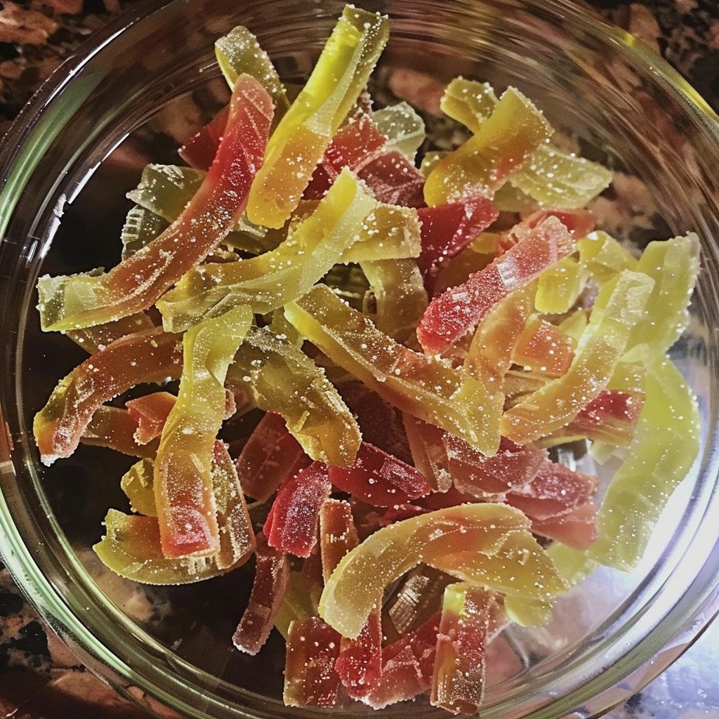 Vegan Watermelon Rind Candy
