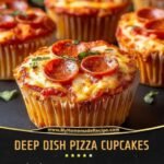 Weight Watchers Deep Dish Pizza Cupcakes