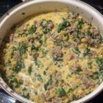 Creamy Parmesan Italian Sausage Soup