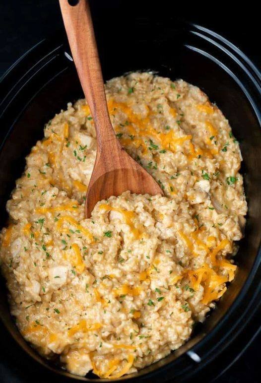 Crock Pot Chicken and Rice (WW-Friendly)