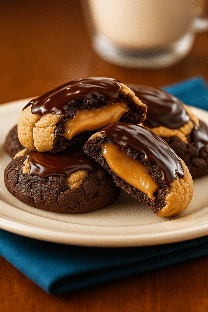 Mediterranean Peanut Butter Buckeye Cookies