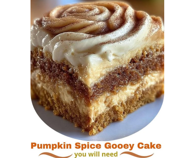 Mediterranean Pumpkin Spice Gooey Cake