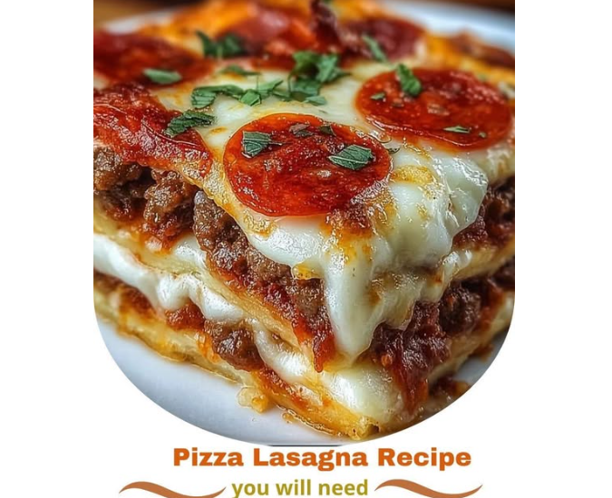 High-Protein Pizza Lasagna