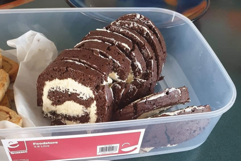 Mediterranean Chocolate Roll Cake