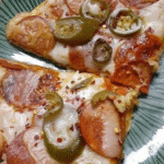 VEGAN DAIYA MEATLESS PEPPERONI PIZZA