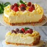 Heaven-on-a-Plate No-Bake Cheesecake