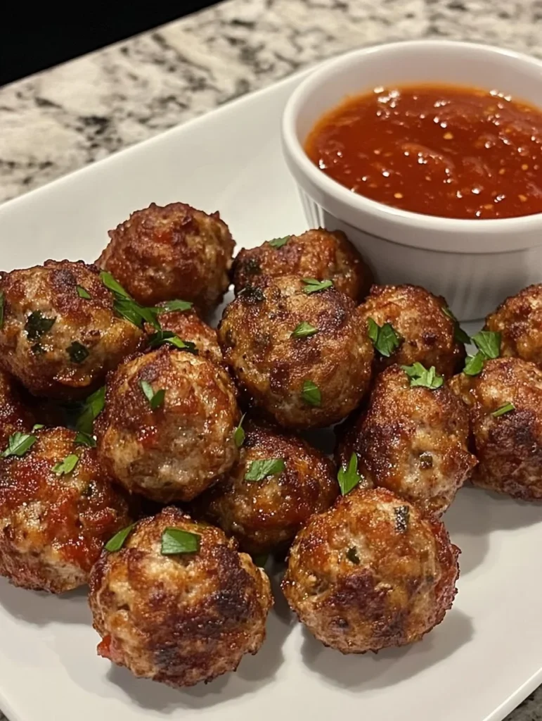 Vegan Mushroom Meatballs