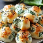 Vegan Spinach Dip Bites