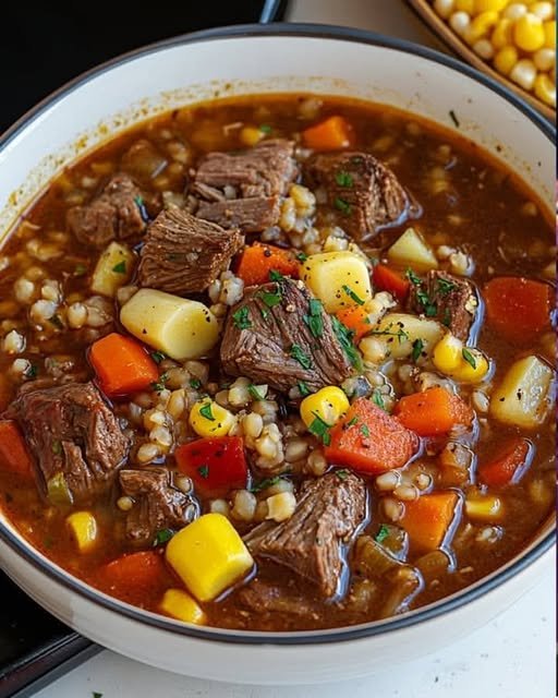 Beef Barley Soup