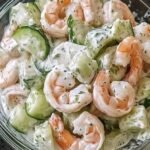 Creamy Cucumber Shrimp Salad