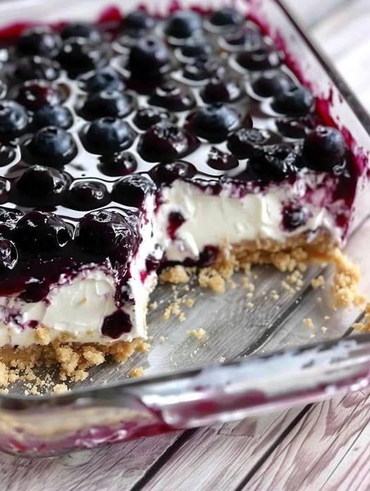 Keto Blueberry Cheesecake Bars