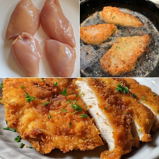 KETO CHICKEN SCHNITZEL