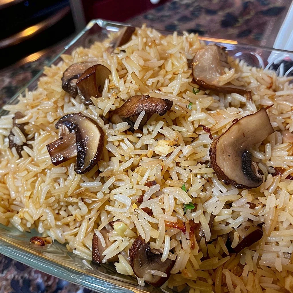 Vegan Mushroom Rice – A Cozy, Flavor-Packed Dish!