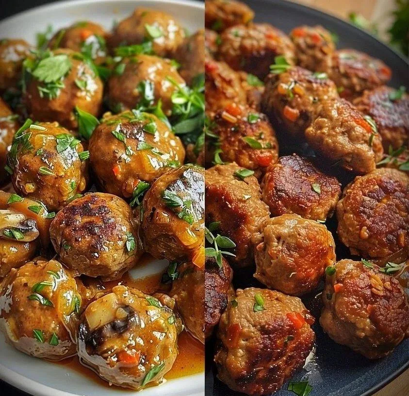 Vegan Mushroom Meatballs — Juicy, Savory, and So Satisfying! 🌱