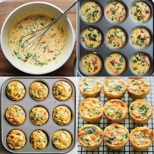 Vegan Chickpea Frittata Muffins — Protein-Packed, Flavorful & Perfect Anytime! 🧁