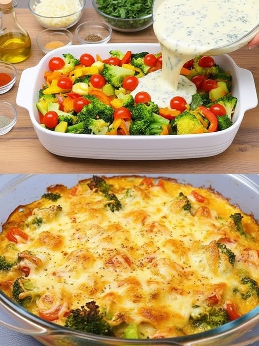 Keto Creamy Broccoli Bake