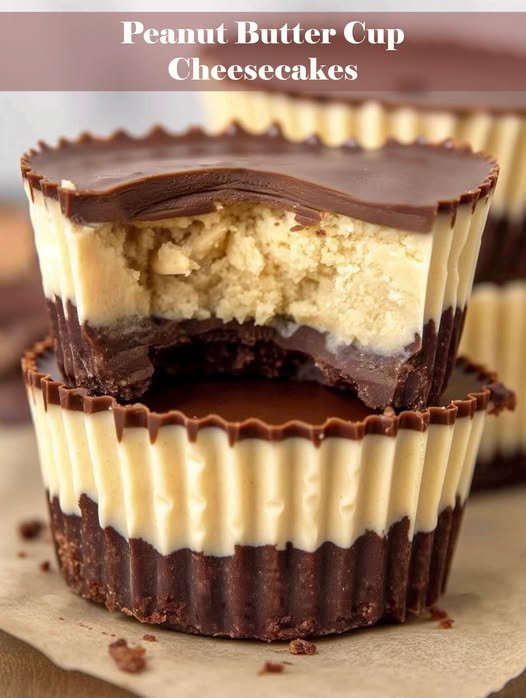 Peanut Butter Cup Cheesecakes — The Ultimate Sweet Tooth Fix!