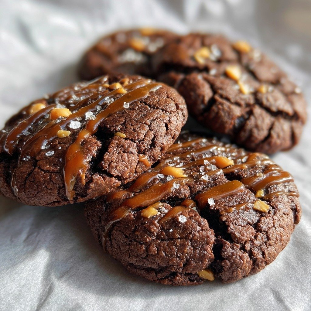 Healthy Peanut Butter Greek Yogurt Chocolate Fudge Cookies!