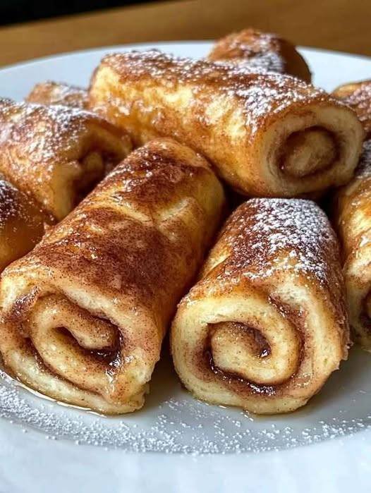 Cinnamon French Toast Roll-Ups