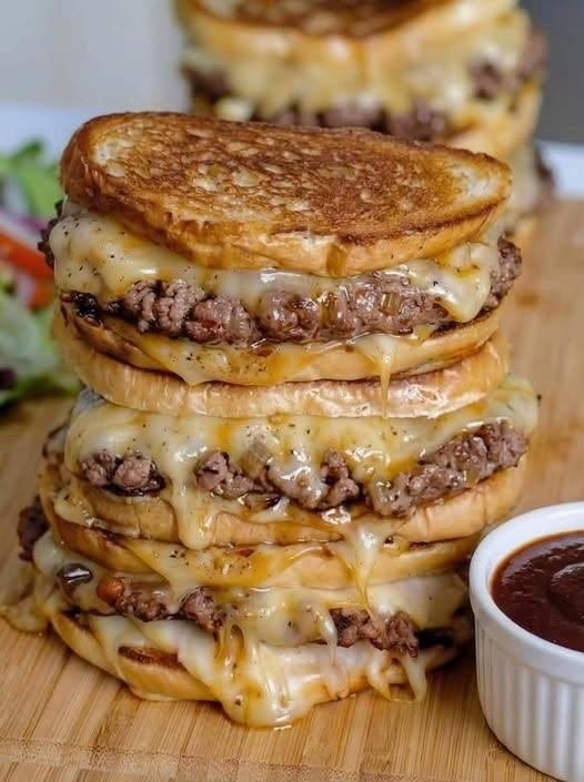 Delicious Patty Melts with Secret Sauce